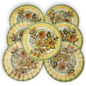 70s Prolon Melamine Salad Plates (7)